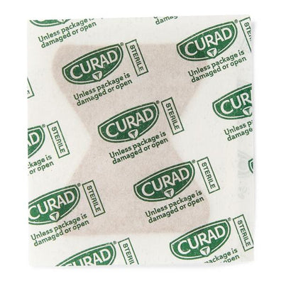 Bandage Fabric Curad Fingertip 2.125x1.5" Flesh LF 100/Bx, 12 BX/CA - Surgical Supplies NY